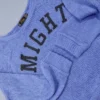 Women Blue Knitwear Preloved Crop Top