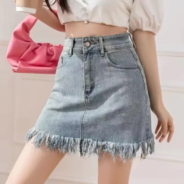 Jeans Skirt   Size L