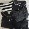 Preloved Blouse Crop Top and Knit