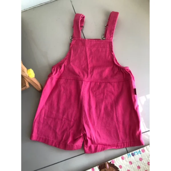 PRELOVED   Baby Girl Cute Pink Jumpsuit   Size 100