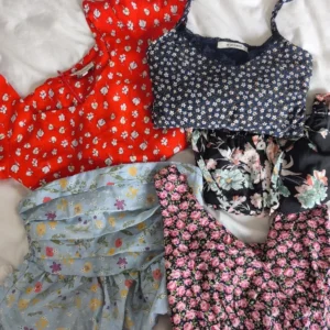 Floral Women Preloved Clothes Blouse  Long sleeve  Korean Style